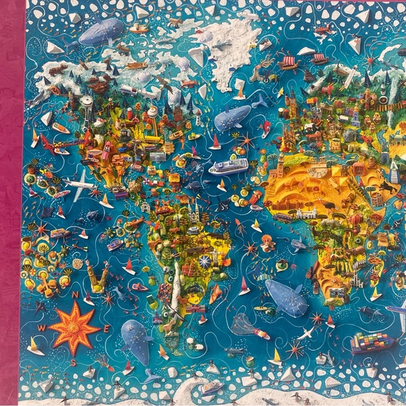 HEYE Miniature World 2000 Piece Puzzle and Poster Art No. 29983 - Picture 6 of 8